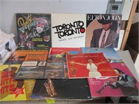 LOT OF 11 ASSORTED VINTAGE VINYL RECORD