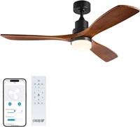52" Ceiling Fan with Lights & Remote