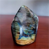 Rare Polished Blue Labradorite Stone