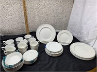 Partial set of English Dishes