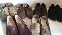 6 Pairs Women’s Size 8w Shoes