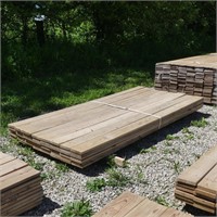 48 pcs. 5/4" x 6" x 8' CEDAR DECK LUMBER