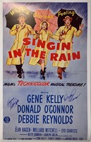 Autograph Singing In the Rain Poster