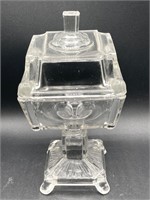 Glass Pedestal Compote