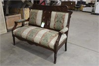 Vintage Bench Seat,  Approx 49.5"x21"x38.25"