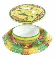 Bordallo Pinheiro Majolica Cake Stand