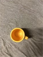 Bid x 48: NEW Mug, 8 oz Sun Yellow