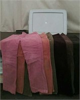 Tote-6 Pairs Women's Pants, Size 6, Loft, J C
