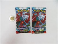 2 pack de cartes Pokémon neufs