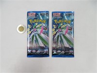 2 pack neufs de cartes Pokémon Japonaise