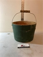 Wooden sardine bucket