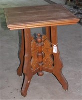 EASTLAKE STYLE WOOD TABLE