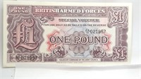 British Armed Forces One Pound (2nd Series) Speci