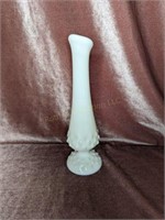 Vintage Fenton White Milk Glass Vase