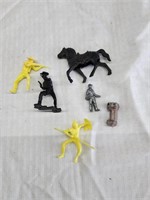 Cowboys and Indian Plastic Toys