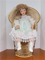 SHAY/ Whitney Porcelain  Doll, By Donna Rubert