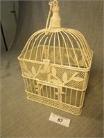 Vintage Metal Birdcage