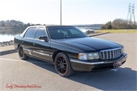 1999 CADILLAC DEVILLE 4 DOOR, BLACK CAR, 4.6L V8