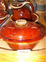 Hull Pitcher, Lg. Bowl, Covered Casserole,