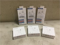 6 Pairs of Wireless Ear Buds
