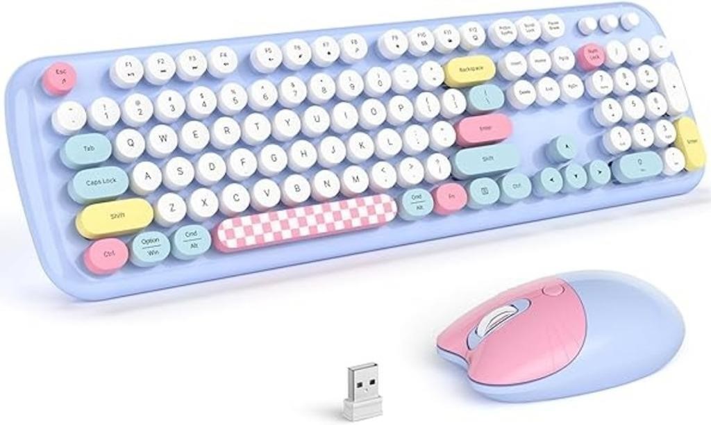 Atelus Wireless Keyboard And Mouse, Full Size