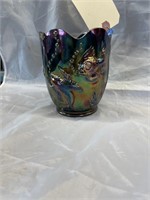 Fenton Iridescent Glass Fish Bowl