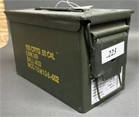 1000 rnds .223 Rem Ammo In Steel Ammo Can