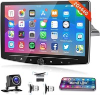 2G+64G Android Single Din Car Stereo 10.1 Inch Tou