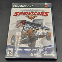 Sprintcars 2002 PS2 Video Game & Memory Card