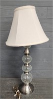 Metal/Glass Decor Table Lamp