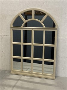 23.5"x34” Wood Window Style Framed Mirror