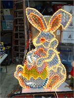 Unique 42" Tall Light up Easter Bunny