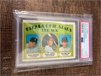 1972 topps Rookie Carlton Fisk PSA 4