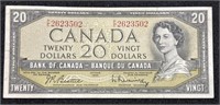 1954 Canada 20 Dollar Bill