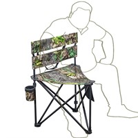 Extra Large Folding Fishing Chair with Backrest