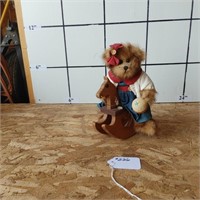 Miniture Rocking Horse with Bear