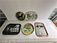 Assorted Coca Cola Trays