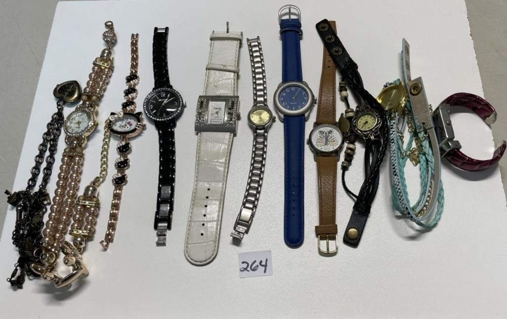 FANTASTIC LOT OF VARIOUS WATCHES