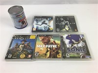5 jeux PS3 dont Max Payne 3, Sonic