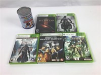 5 jeux Xbox 360 dont Assassin's Creed Rogue