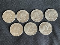 (7) 1979 SUSAN  B. ANTHONY DOLLARS