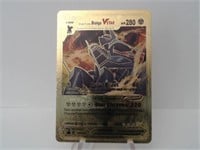Pokemon Card Rare Gold Dialga Vstar
