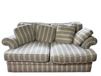 The Dagel Company Striped Sofa