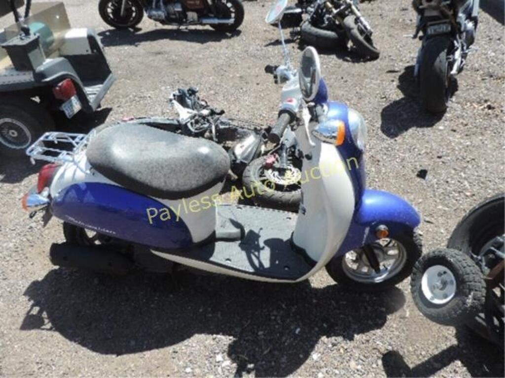 2007 Honda CHF50 JH2AF60007K500025 Blue