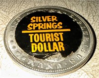 1921 Peace Silver Springs Tourist Dollar
