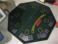 fold out poker table cover .