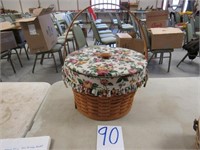 1995 Large Sewing Basket
