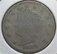 1898 Liberty Head V. Nickel