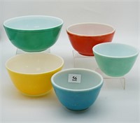 Pyrex Primary Color Nexting Mixing Bowls