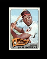 1965 Topps #188 Sam Bowens EX to EX-MT+